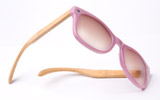 Bamboo, nuovissimo occhiale da sole di PlastiChic con il frontale in acetato e astine in bamboo