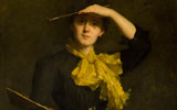 Schwartze Van Duyl Threse (Amsterdam 1851 - 1918), olio su tela, cm 129 x 88, Firenze, Galleria Uffizi