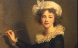 Vige Le Brun Elisabeth Louise (Parigi 1755 - 1842), olio su tela, cm 100 x 81, Firenze, Galleria Uffizi, Corridoio Vasariano