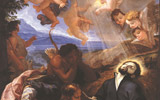 Un'opera di G. B. Gaulli, detto Il Baciccio, esposta a Roma dal 4 maggio al 10 giugno 2012 nella mostra Meraviglie dalle Marche presso il prestigioso Braccio di Carlo Magno in Piazza San Pietro