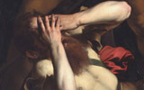 Caravaggio, Conversione di Saulo, 1600  1601 | Oil on canvas, 237 x 189 cm | Collezione privata, Roma