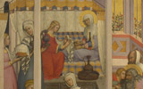 Paolo di Giovanni Fei, Nativit della Vergine, Siena, Pinacoteca Nazionale