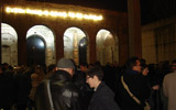 Trussardi'Parade and 8 1/2 exhibition at the Stazione Leopolda, Florence, 10 january 2011
