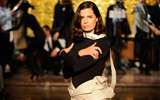 Un momento di �Vestirsi da Uomo�, raffinato evento-performance della Fondazione Pitti Discovery allestito nella palazzina presidenziale della stazione di Santa Maria Novella dal direttore del Museo della moda 