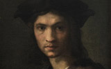Pittore fiorentino da Andrea Del Sarto<br>Ritratto di Baccio Bandinelli giovane<br>seconda metà del XVI secolo<br>Olio su tela <br>Firenze, Galleria degli Uffizi