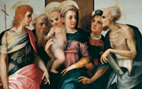Una delle opere esposte alla mostra <em>Pontormo e Rosso Fiorentino. Divergenti vie della «Maniera»</em> in corso a Palazzo Strozzi a Firenze fino al 20 luglio 2014