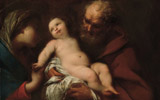 Carlo Francesco Nuvolone<br>(Milano 1609-1661)<br>Sacra Famiglia<br>1640-1645 circa<br>olio su tela