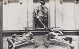 Paul Berthier<br>(1822 - 1912)<br>Tomba di Lorenzo de’ Medici<br>1855<br>Stampa su carta salata da negativo su vetro<br>Monaco di Baviera - Londra, Daniel Blau